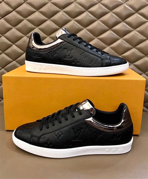 louis vuitton black sneakers men|louis vuitton men's sneakers 2021.